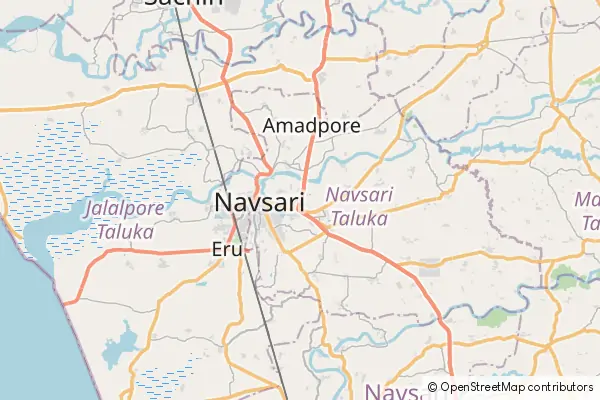 Karte Navsari