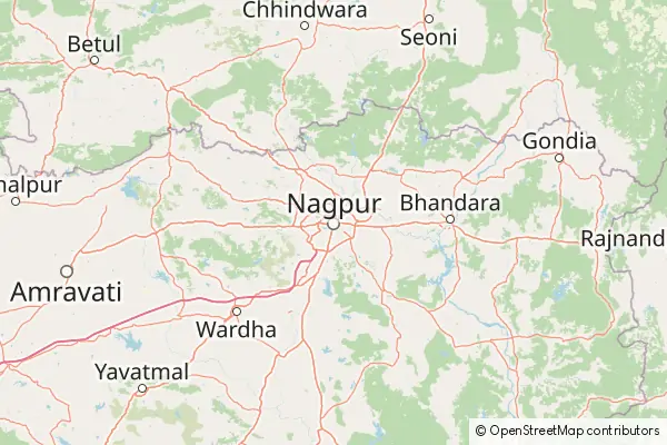 Karte: Nagpur • © OpenStreetMap contributors Karte Nagpur