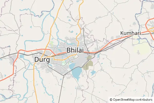 Karte Bhilai