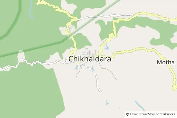 Karte Chikhaldara