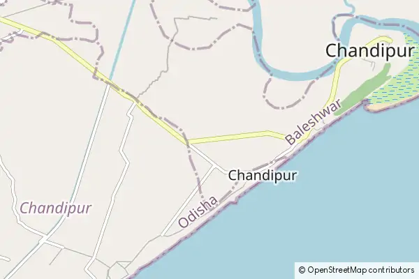 Karte Chandīpur