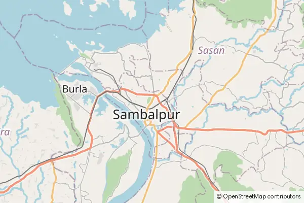 Karte Sambalpur