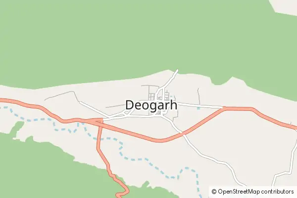 Karte Deogarh