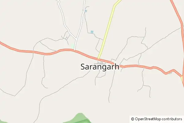 Karte Sarangarh