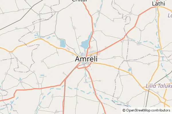 Karte Amreli