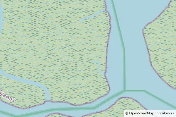 Karte Sundarbans Nationalpark