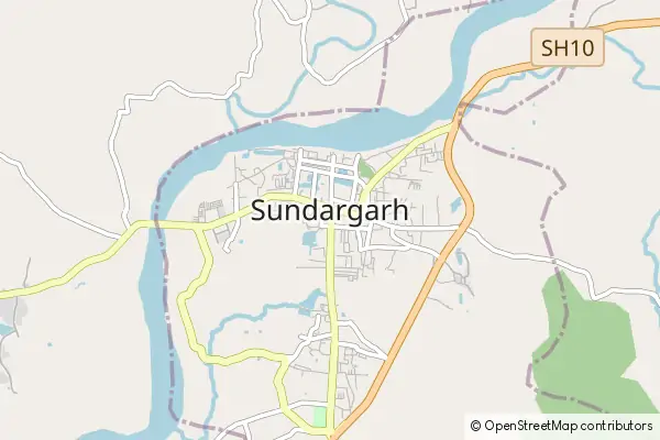 Karte Sundargarh