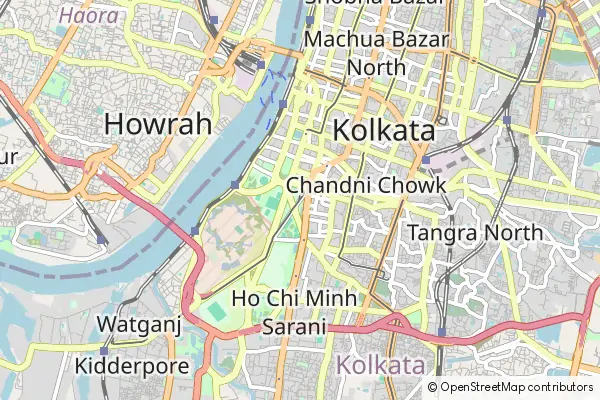 Karte Kolkata (Calcutta)