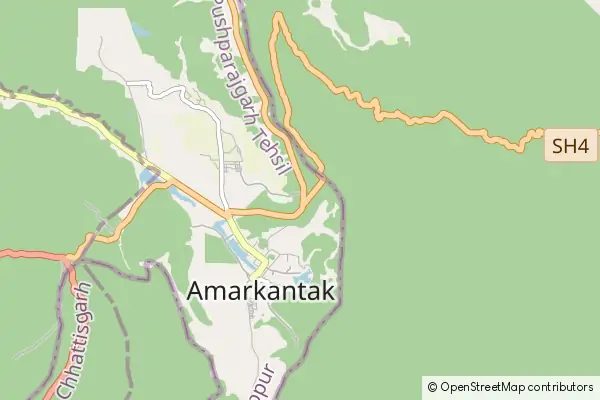 Karte Amarkantak