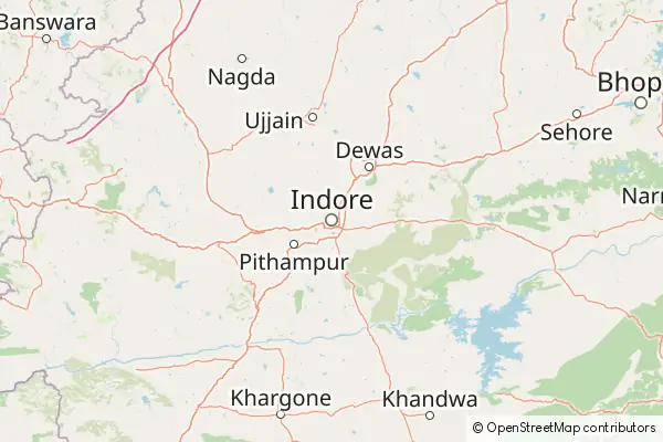 Karte Indore