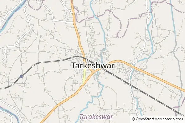 Karte Tarakeswar