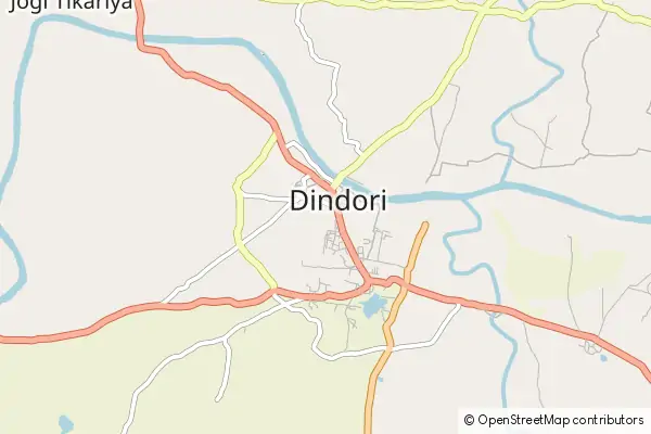 Karte Dindori