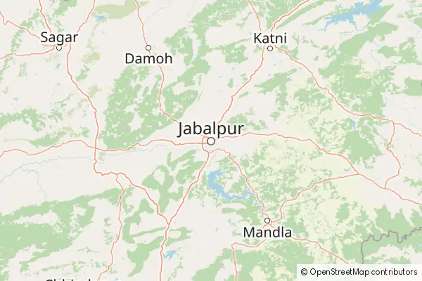 Karte Jabalpur