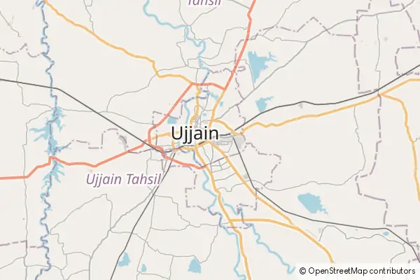 Karte Ujjain