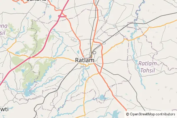 Karte Ratlam