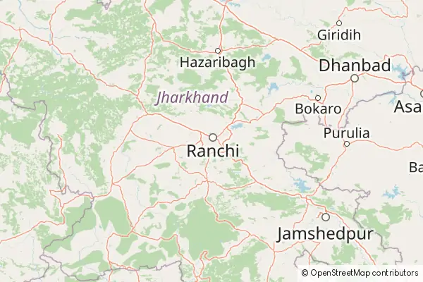 Karte Ranchi