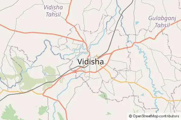 Karte Vidisha