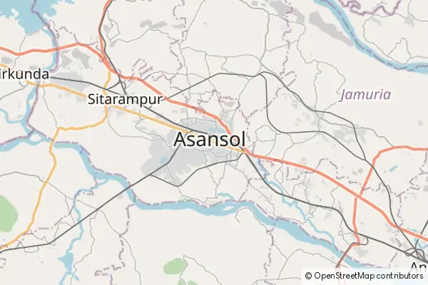 Karte Asansol