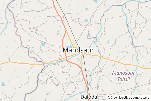 Karte Mandsaur