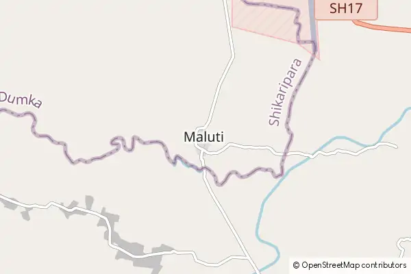 Karte Maluti