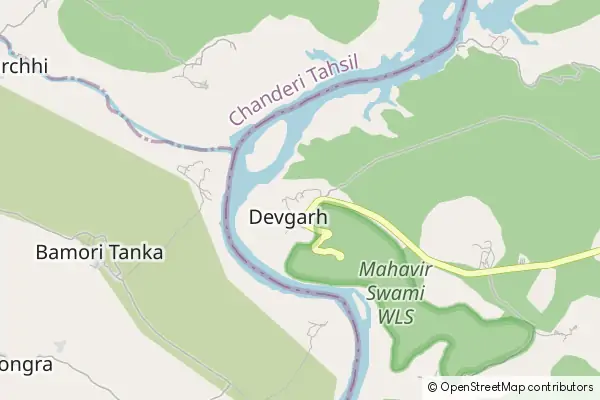 Karte Deogarh