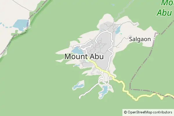 Karte Mount Abu