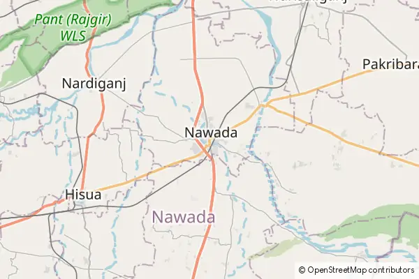 Karte Nawada
