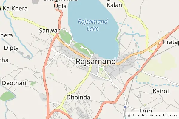 Karte Rajsamand