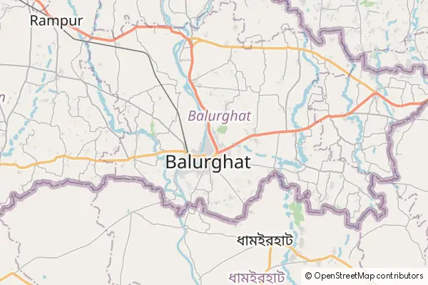 Karte Balurghat