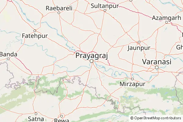 Karte: Allahabad • © OpenStreetMap contributors Karte Allahabad