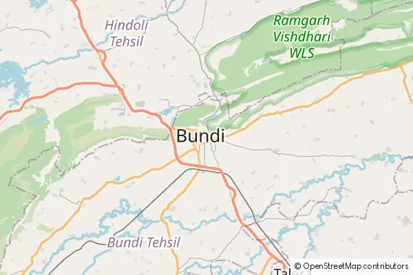 Karte Bundi