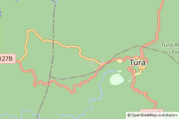 Karte Tura