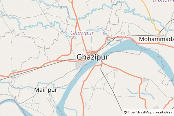 Karte Ghazipur