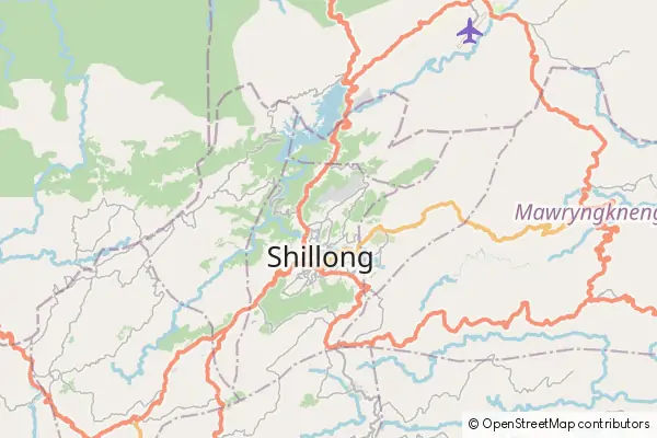 Karte Shillong