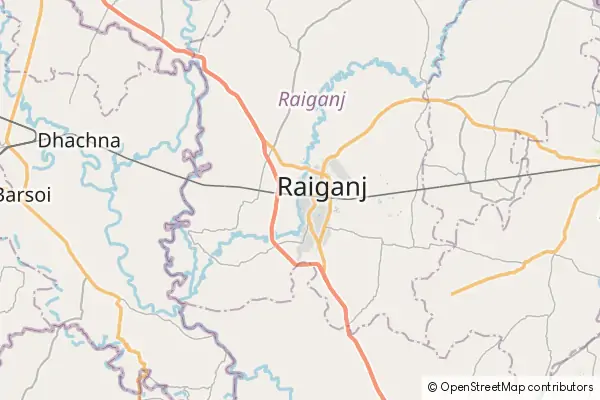 Karte Raiganj