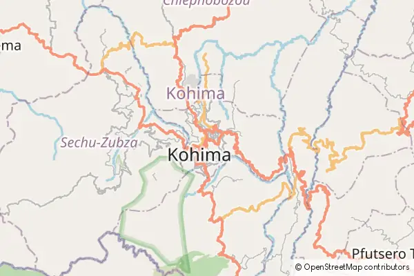 Karte Kohima