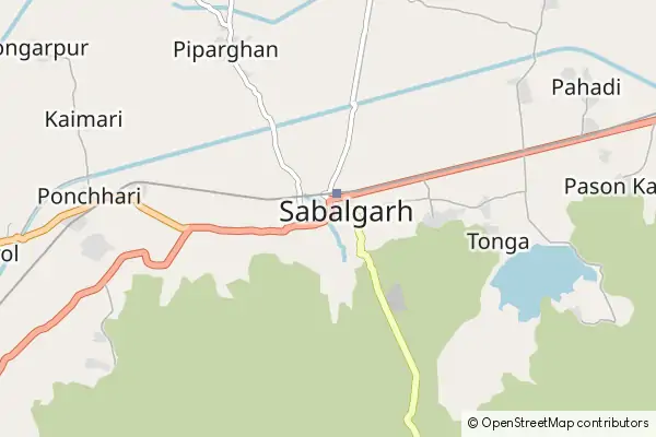Karte Sabalgarh