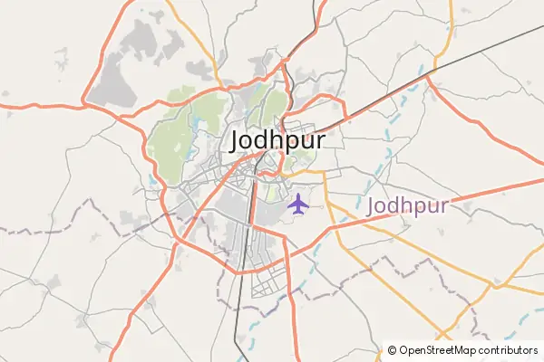 Karte Jodhpur