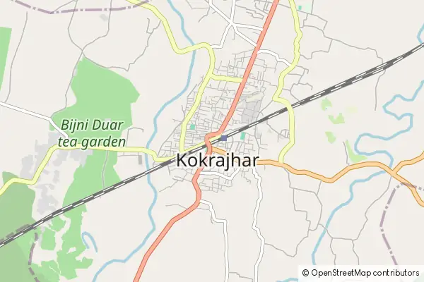 Karte Kokrajhar