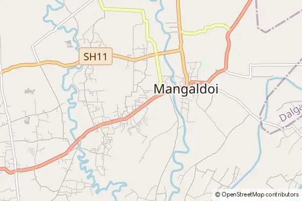 Karte Mangaldai