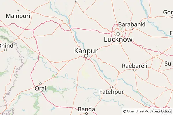 Karte Kanpur