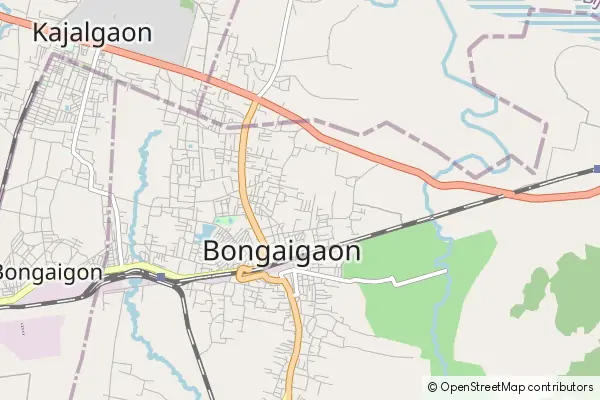 Karte Bongaigaon