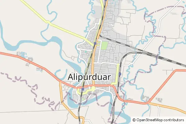 Karte Alipurduar