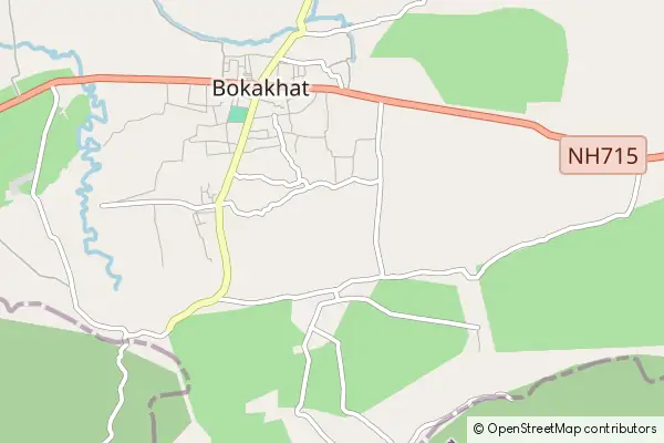 Karte Bokākhāt