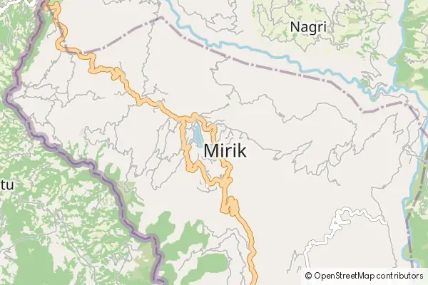 Karte Mirik