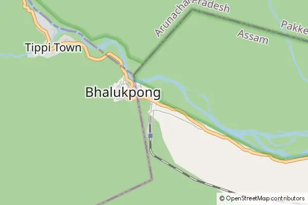Karte Bhalukpong