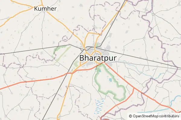 Karte Bharatpur