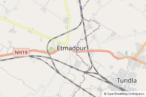 Karte Etmadpur