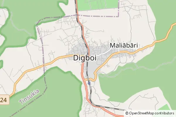 Karte Digboi