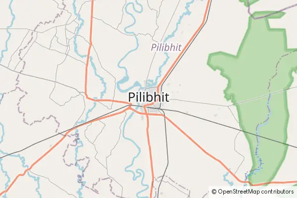 Karte Pilibhit